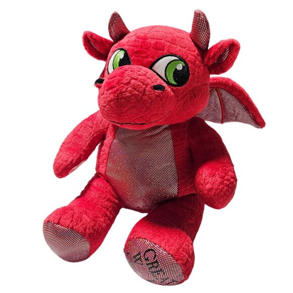 Build A Bear Magic Quest Red Dragon Ellie 15 in Plush Great Wolf Lodge Exclusive - Picture 1 of 11